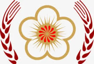 扁平卡通花纹对称纹理免抠