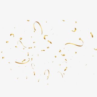 金色的彩带爸免抠