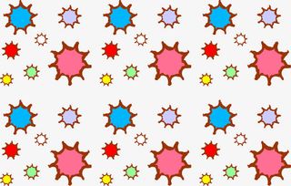 矢量花纹底纹免抠