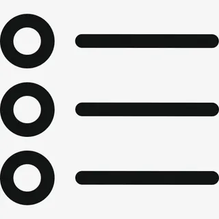 子弹细节列表导航装置-箭头，第免抠