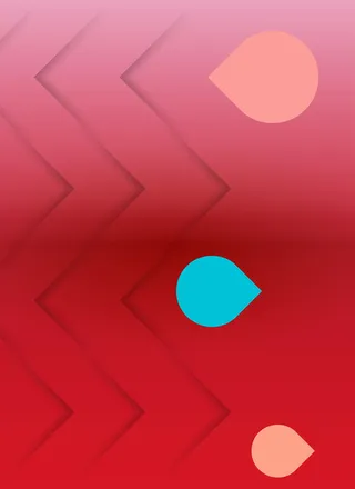 红色渐变曲线几何质感封面背景高清