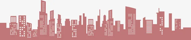 楼房背影png高清图免抠