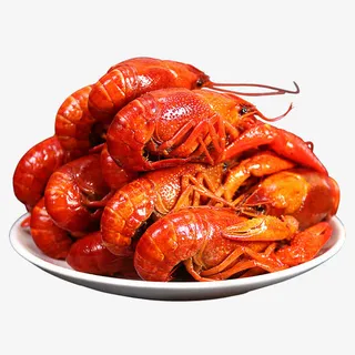 十三香蒜泥小龙虾免抠