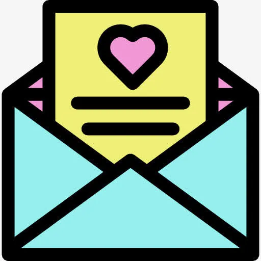 婚礼邀请图标免抠