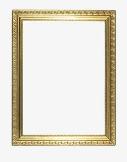欧式金属边框图案免抠