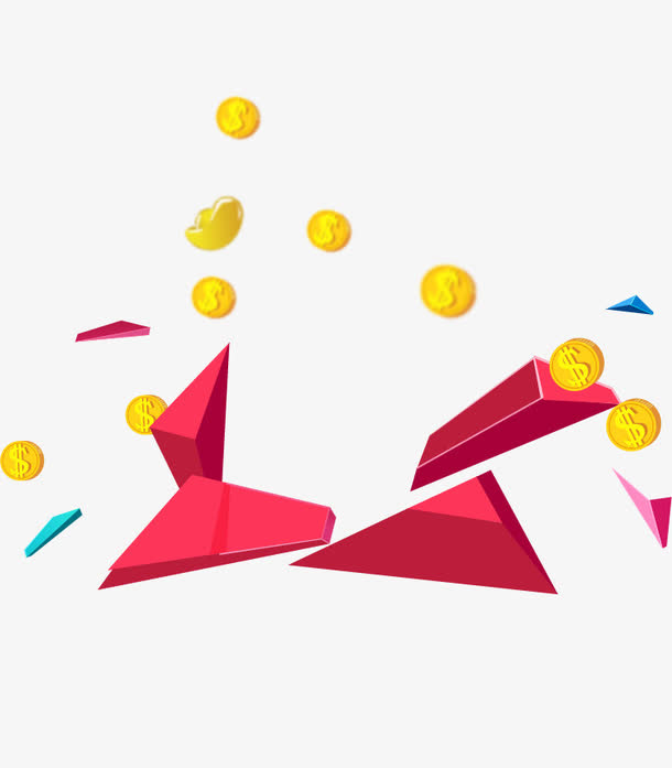 矢量金币免抠