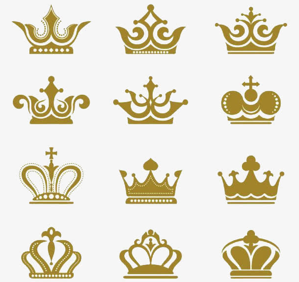 皇冠矢量图免抠