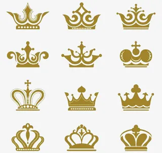 皇冠矢量图免抠