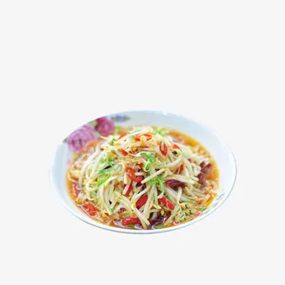 家常菜酸辣豆芽免抠