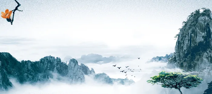 中华美食背景高清