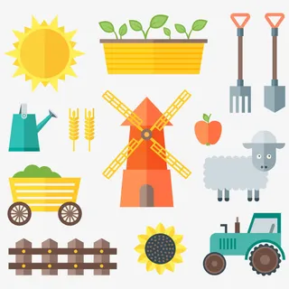 农场元素免抠 农场元素免抠