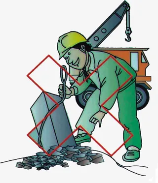 情况不清时不准起吊免抠