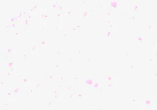 高清天猫活动海报花瓣免抠