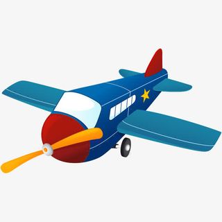 飞机 交通工具免抠