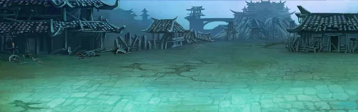 手绘梦幻游戏背景高清