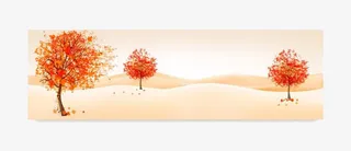 沙漠植树标签免抠