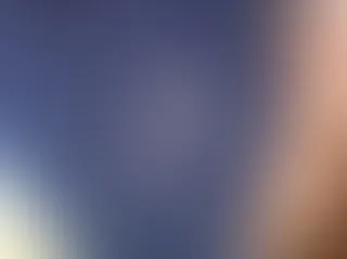 蓝色橙色高斯模糊免抠