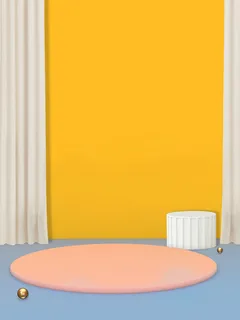 电商背景图3D立体c4d清新背景高清 电商背景图3D立体c4d清新背景高清