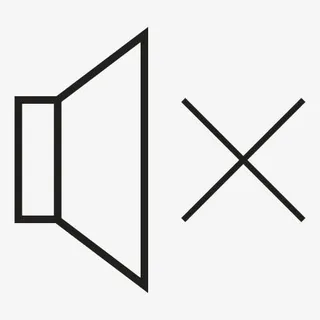 声音静音标志图标免抠