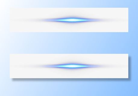 蓝色炫光发光特效装饰免抠