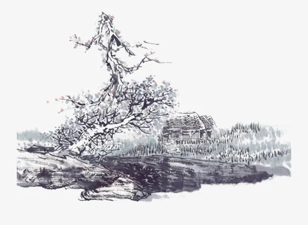 雪景免抠