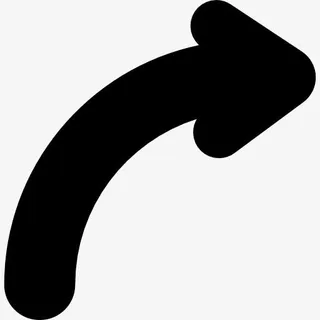 曲线箭头图标免抠