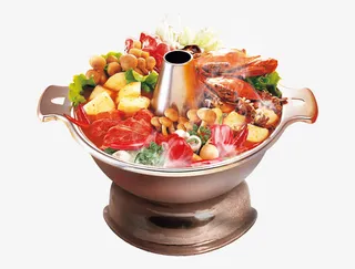 滚烫的火锅免抠