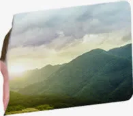 山峰图片国庆海报背景
