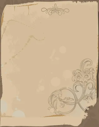 裂痕褶皱信纸复古花纹封面海报背景高清