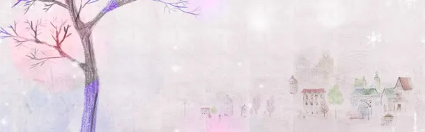 梦幻清新手绘卡通背景