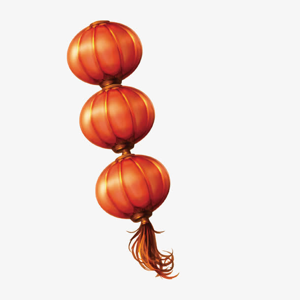 中国风喜庆灯笼免抠