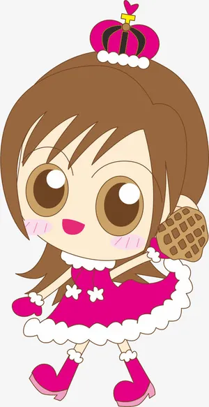 吃东西的女孩免抠