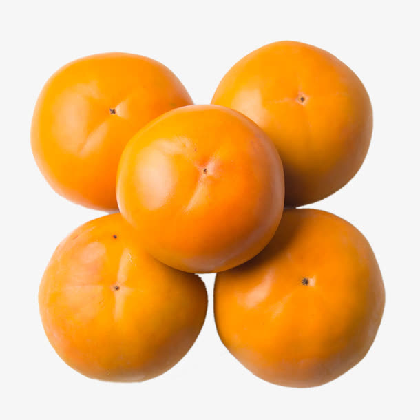 新鲜柿子免抠