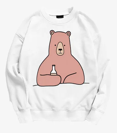 秋冬原宿bf风卫衣女免抠