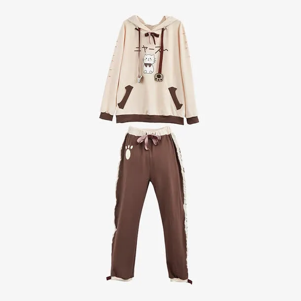 森系套装衣服免抠