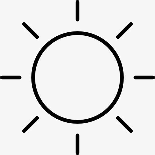 夏天的太阳图标免抠