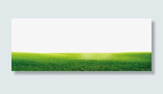 绿色清新草地边框纹理免抠