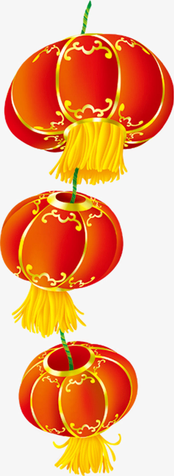 节日红色喜庆素材免抠