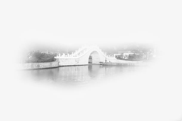 中国风桥免抠