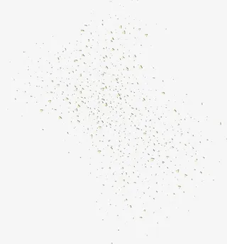 黄色清新碎片沙尘免抠