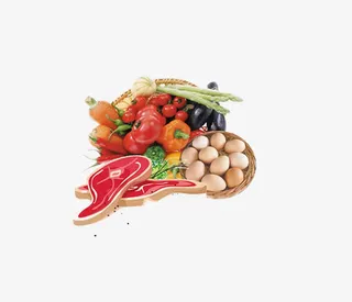 营养健康全面免抠