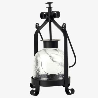 浪漫晚餐玻璃手提马灯免抠