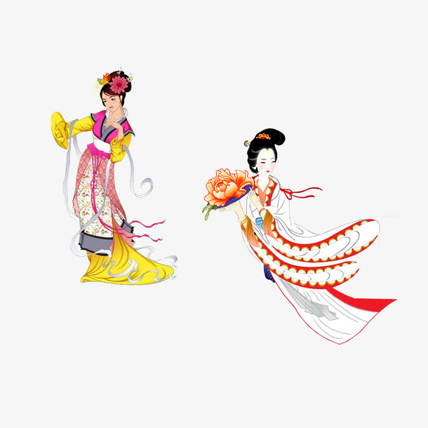 嫦娥跳舞免抠