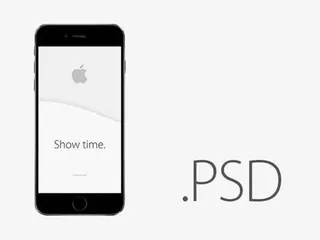 免抠素材苹果6样机透明背景图