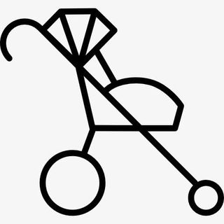 Summer Baby Stroller 图标免抠