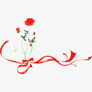 一束玫瑰花免抠