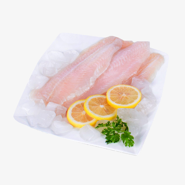 巴沙鱼柳无骨鱼片免抠