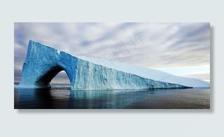 极地冰川背景高清