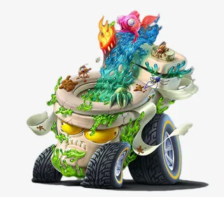 个性的手绘  3D免抠