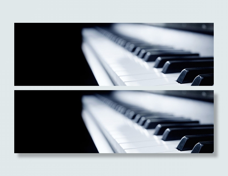 钢琴banner创意设计高清